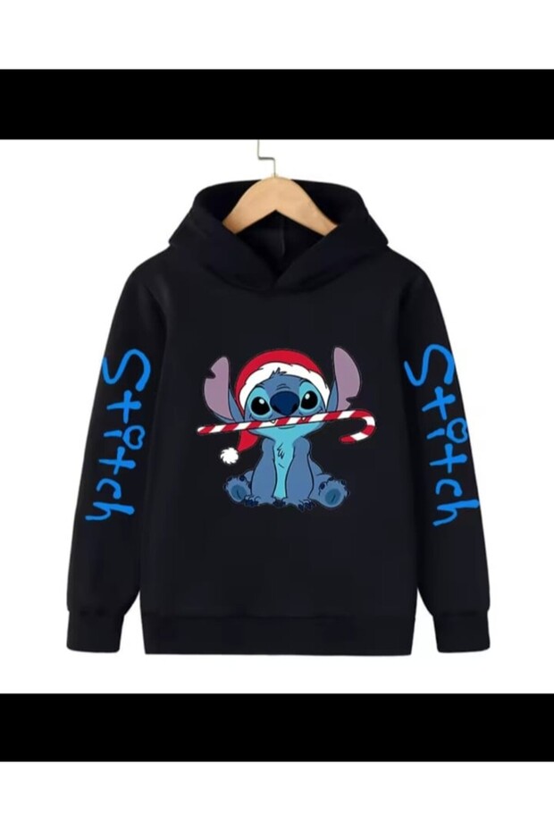 Style-X Printed Children's Sweatshirt with Hood, Unisex, 3-Ply Shardoon