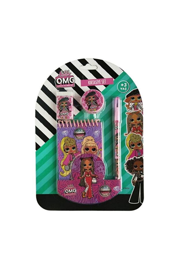 L.O.L Omg 4-Piece Stationery Set 582461