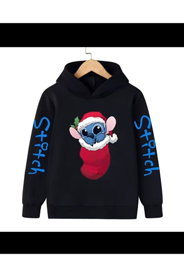 Style-X Printed Children's Sweatshirt with Hood, Unisex, 3-Ply Shardoon