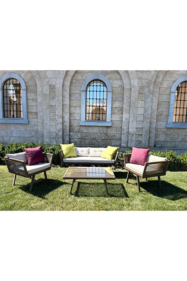 Nil Oturma Takımı 2+1+1+sehpa - 1