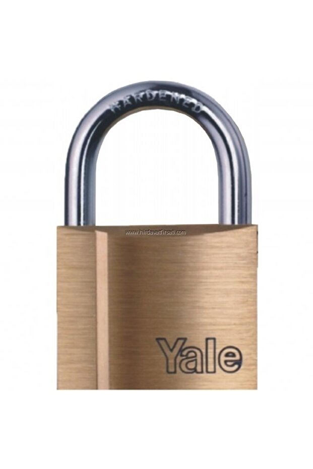 Yale 60 mm Masterless Rust System Brass Padlock Single Key