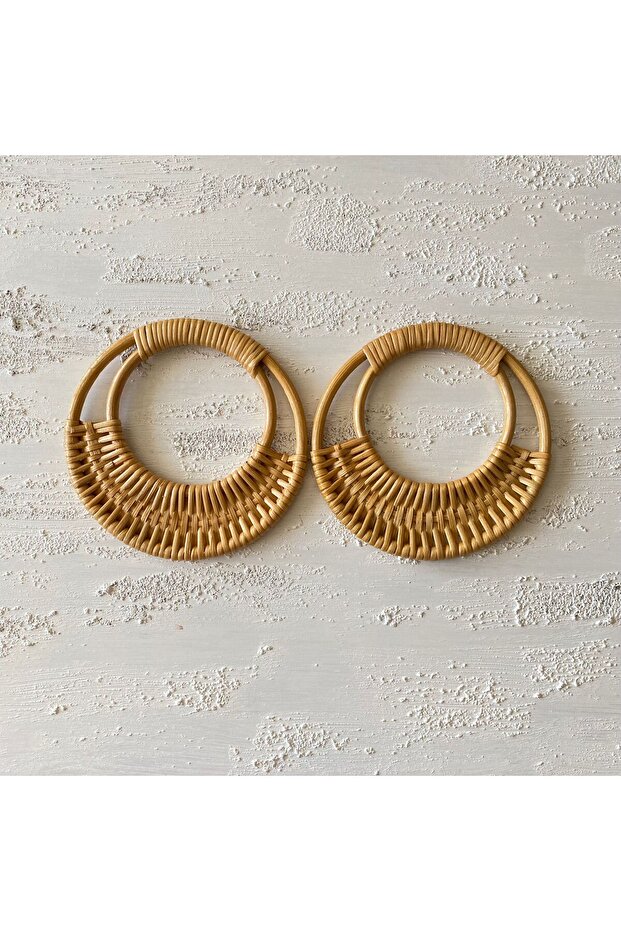 AHŞAP ÇANTA SAPI BAMBU (17 cm) - 1