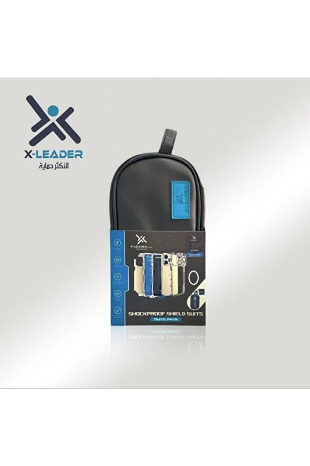 جراب حماية X-LEADER TRAVEL لهاتف iPhone 15 Plus مع حقيبة يد جلدية فاخرة هدية مجانية