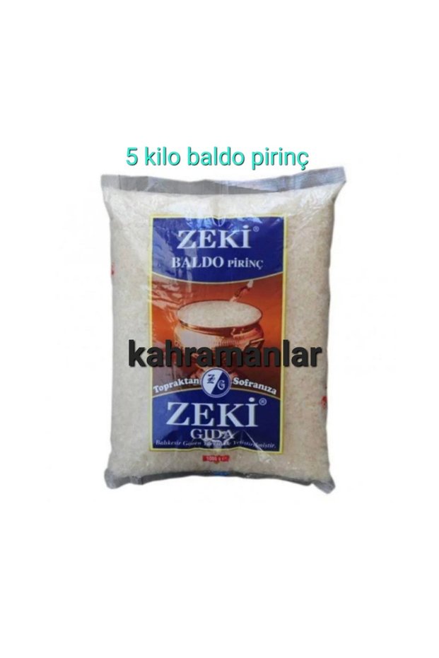 Zeki pirinç baldo 5 kilo