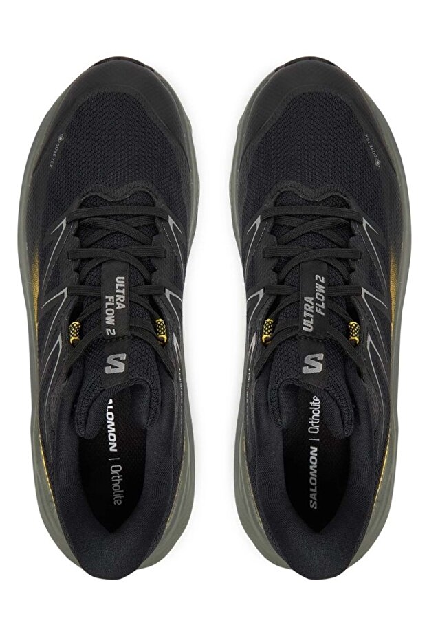 Ultra Flow 2 Gtx Gore-Tex® Patika Koşu Ayakkabısı Unisex Spor Ayakkabı SARI - 4