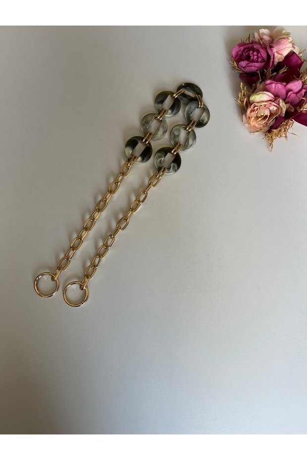 Acrylic Detailed Bag Strap for Knitted Bags