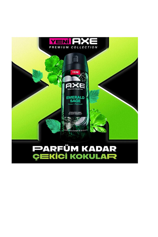 Premium Collection Erkek Sprey Deodorant Emerald Sage 150 ml - 1