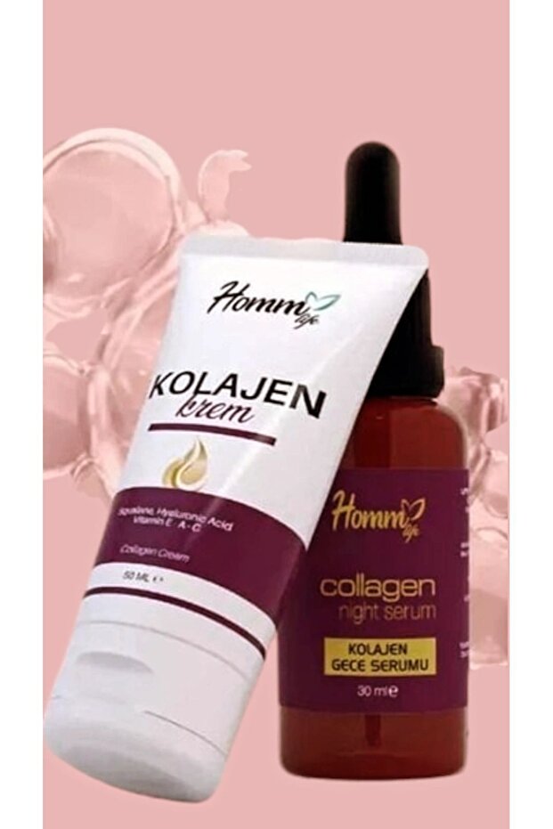 Anti-Aging Collagen Serum 30 ml and Collagen Cream 50 ml Set of Two