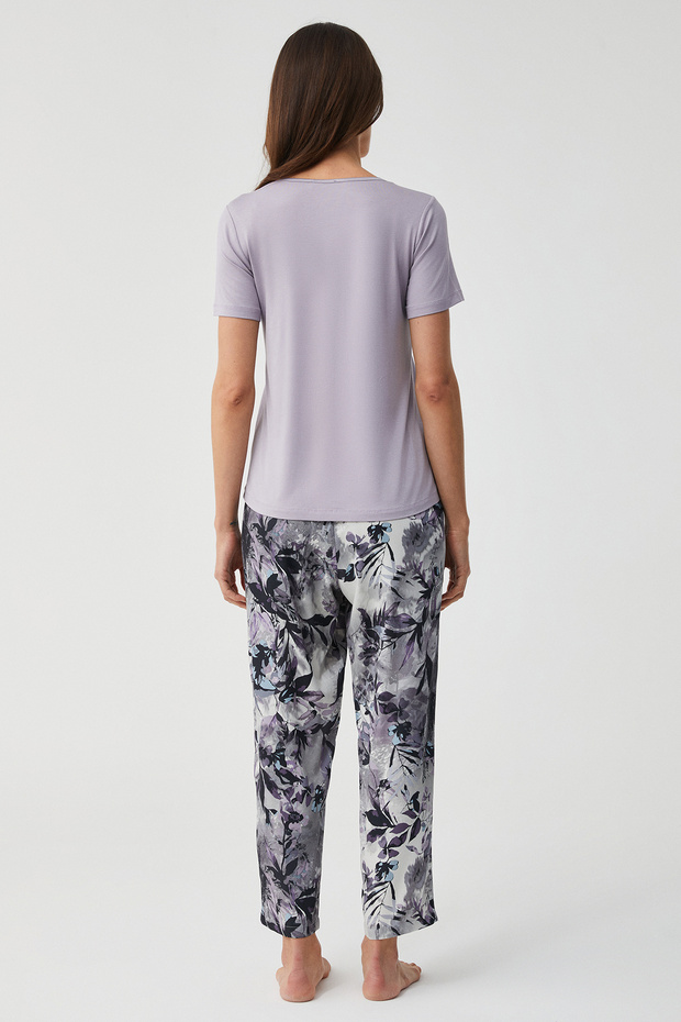 Natural soft üçlü pijama takımı - 8