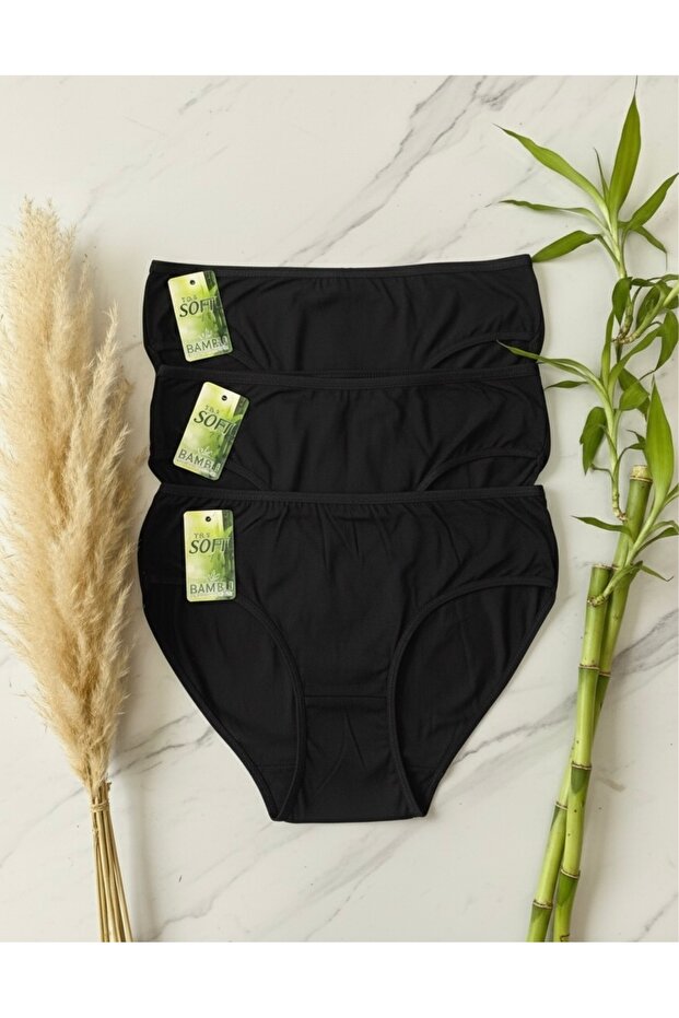 BAMBU KUMAŞ KADIN KİLOT BAMBU SİLİP 3’LÜ SET