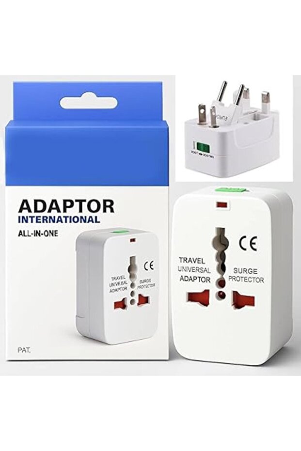 MOMENT Universal Travel Adapter Plug - International Multipurpose All-in-One Solution for US, AUS, U