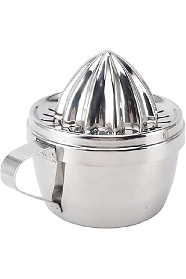 Luocute Citrus Lemon Orange Grapefuit Juicer Manual Squeezer, 304 Stainless Steel Robust Hand Juicer