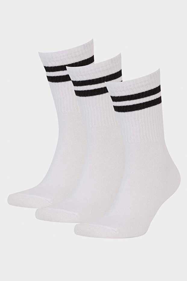 Herren 3er-Pack Baumwoll-Langsocken F5311AXNS - 1