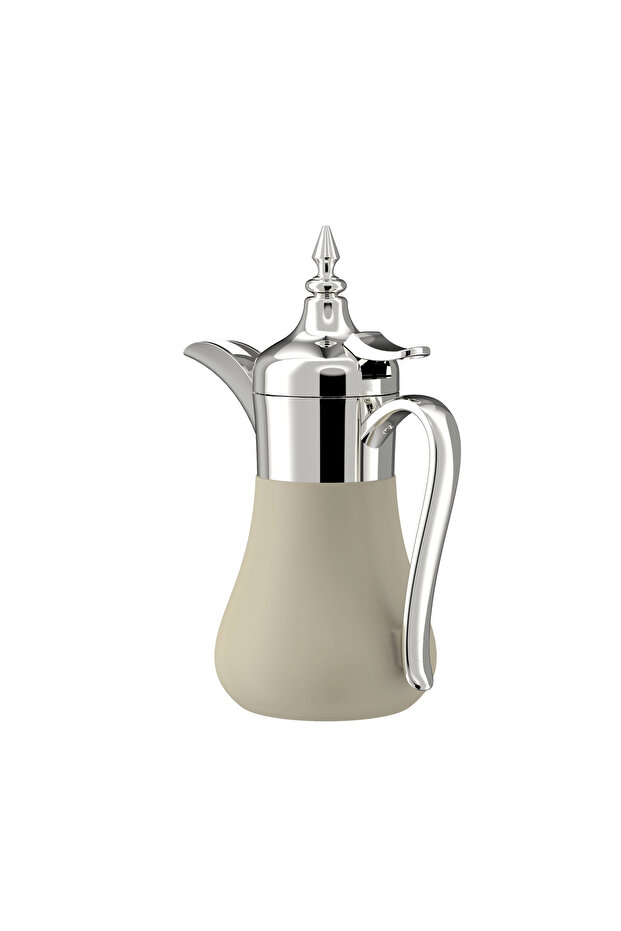 دله قهوة استيل فضي - 0.35L
