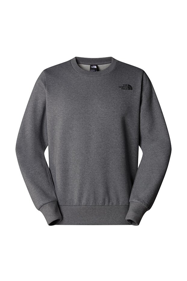 M SIMPLE DOME REGULAR CREW GREY - 1