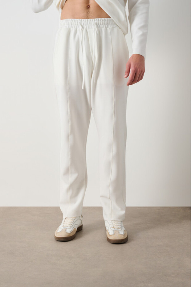 Drawstring Casual Pants for Men - 1