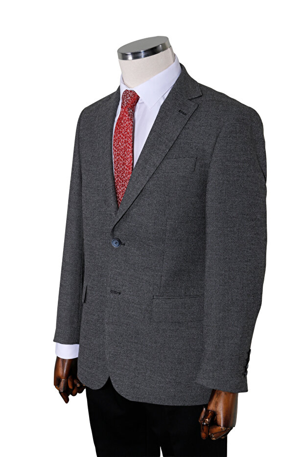 Regular Fit Desenli Kışlık Ceket 4 Drop - 3