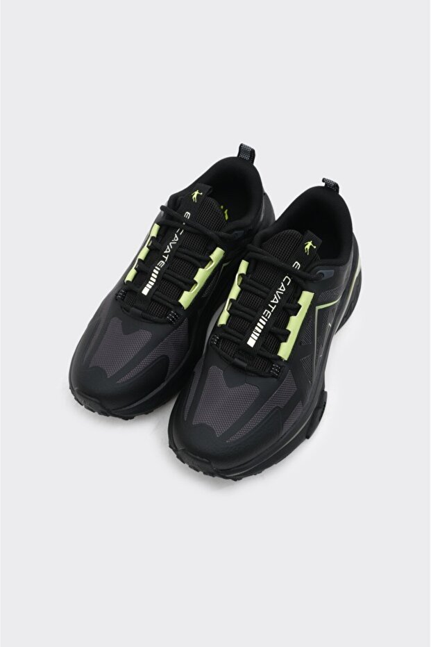 Yüksek Taban Bağcıklı Erkek Sneaker - 2