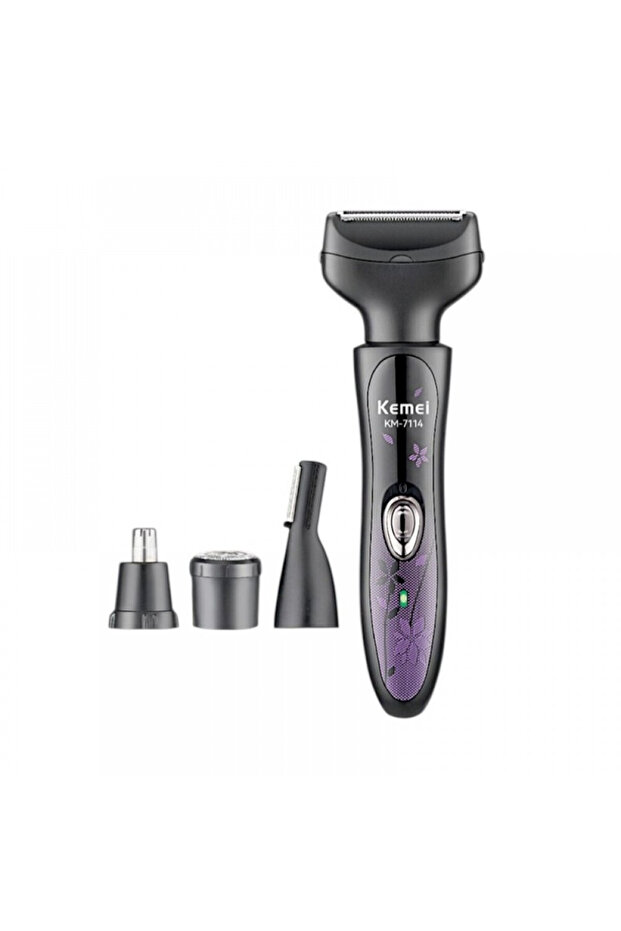 KM-7114 Electric Shaver Body / Face Rechargeable