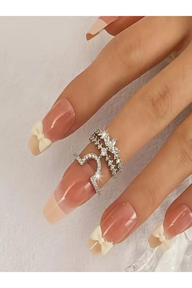 Zircon Stone Nail Ring