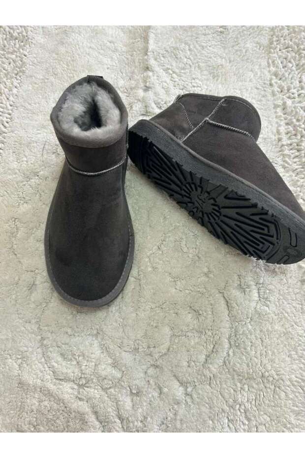 Kışlık | Classıc Bilekte Kadın Bot | Ortopedik Taban - 4