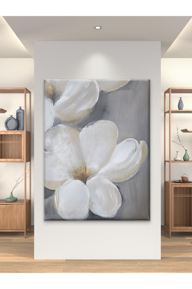 ÇİÇEK BASKI KANVAS TABLO - 1