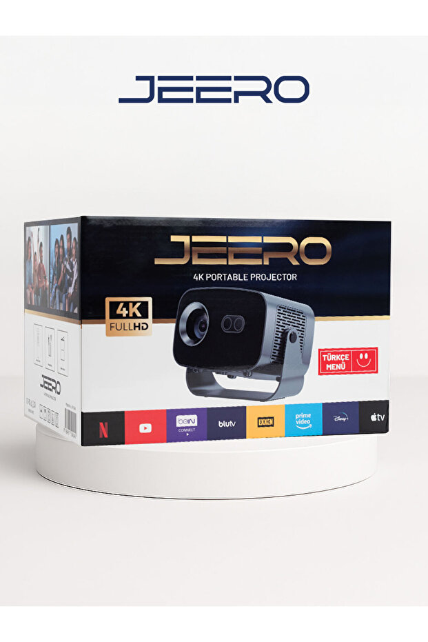 4K Smart Cinema Portable Projector (Auto Focus / Android) Türkçe Menü - 7