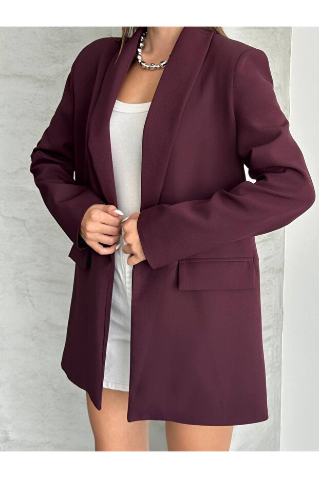 سترة بليزر فاخرة مبطنة بنمط الفهد - 2