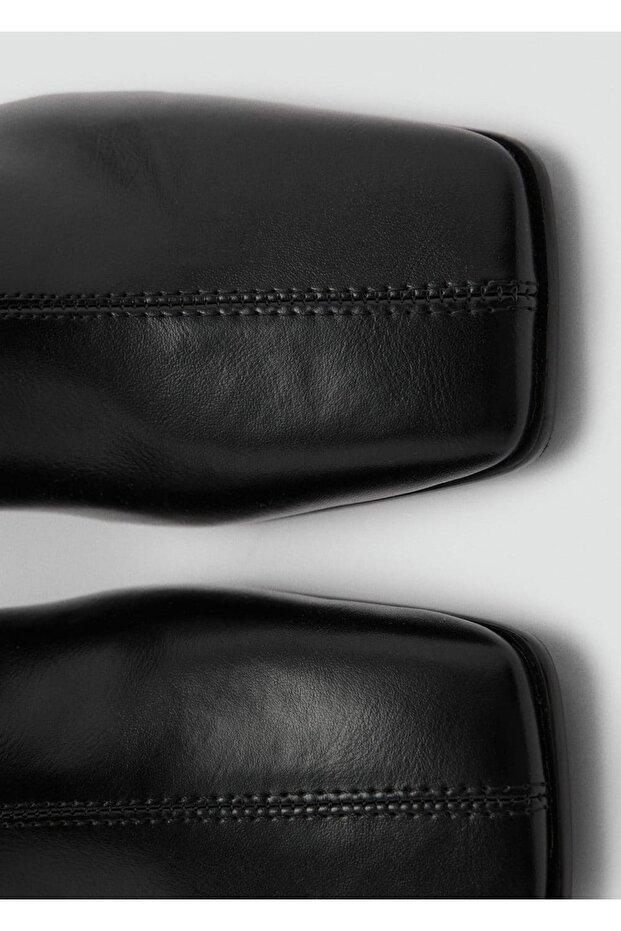 Küt burunlu blok kısa bot - 4