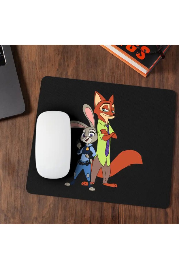 Mousepad Zootopia Nick Judy Partner