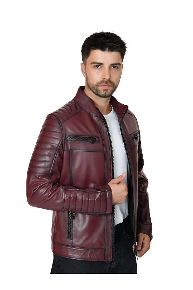 سترة جلدية للرجال 2121 - 4