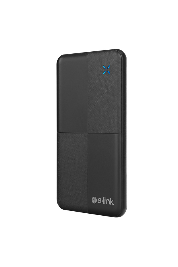 IP-G12N 10000mAh Micro+Usb+ Type-C Giriş+Çıkış Siyah Taşınabilir Pil Şarj Cihazı Powerbank - 4