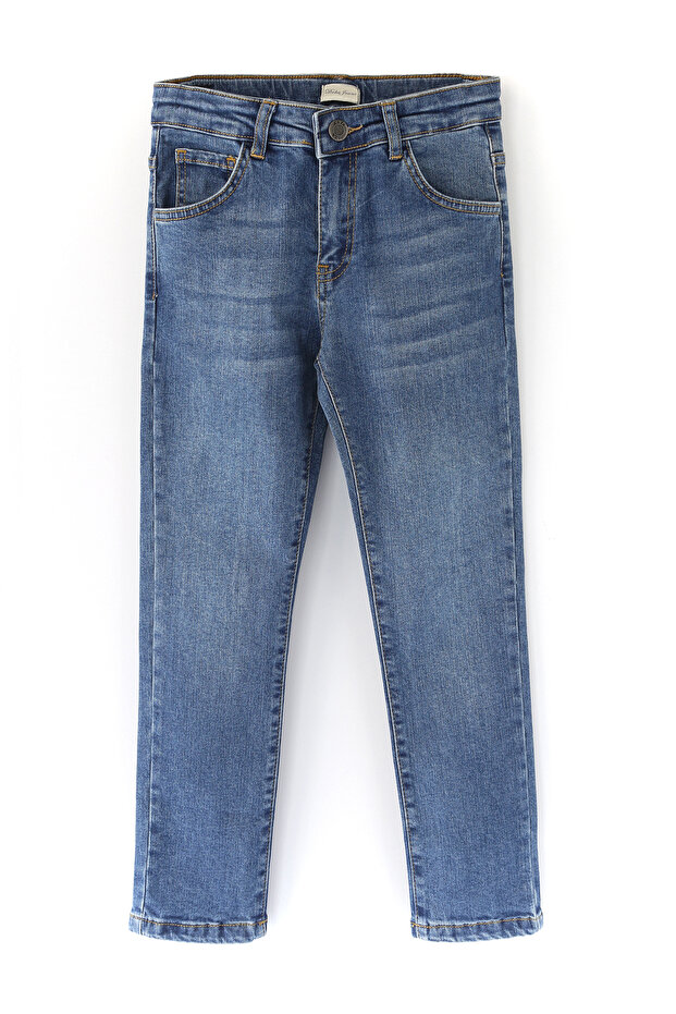 Slim Fit. Boys Denim Pants Blue Color Boys 5-14 Years Jeans