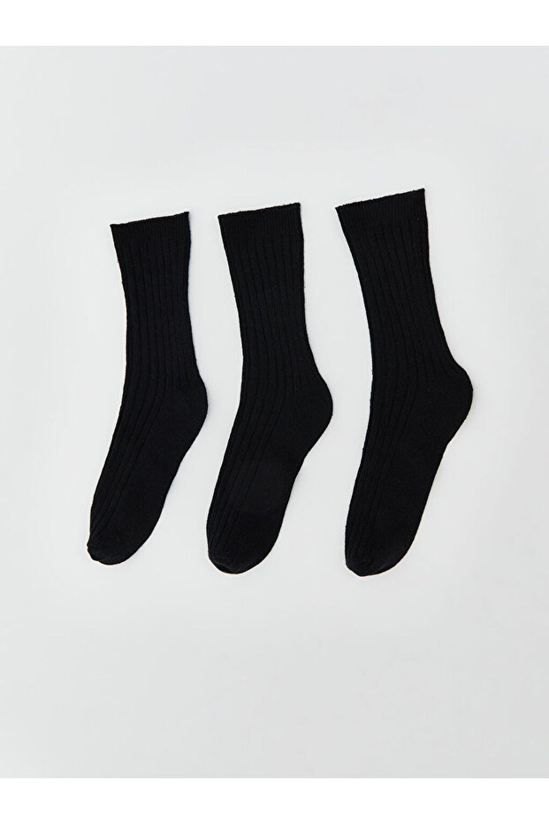 Create Your Style from Uzg Store |   Basic Boy's Booties Socks 3-Piece - 1