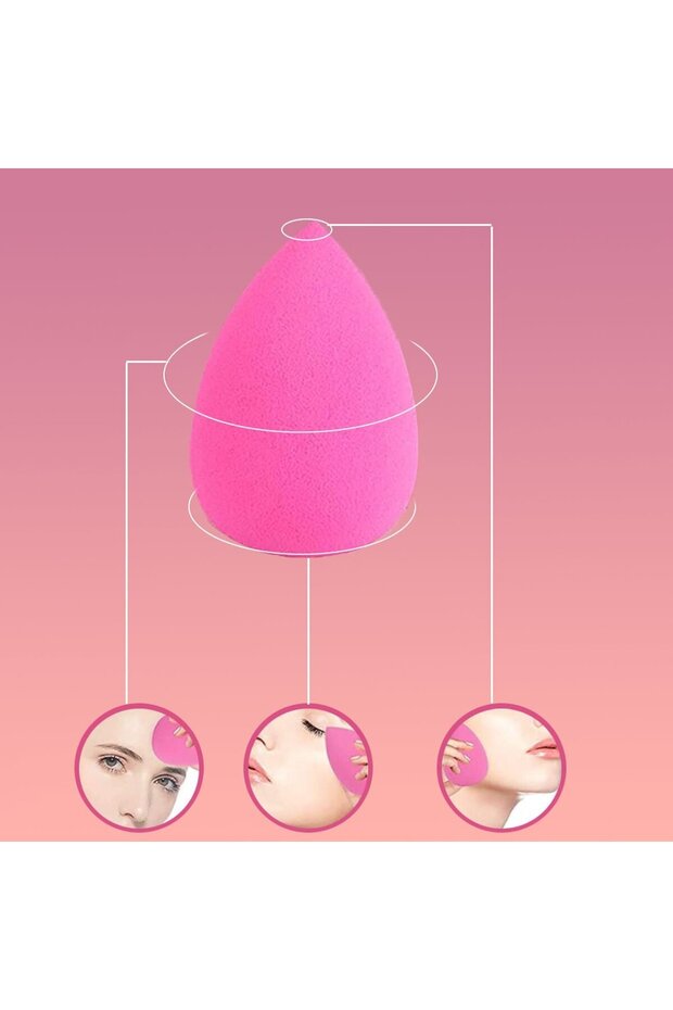 Fuchsia Concealer Sponge - 2