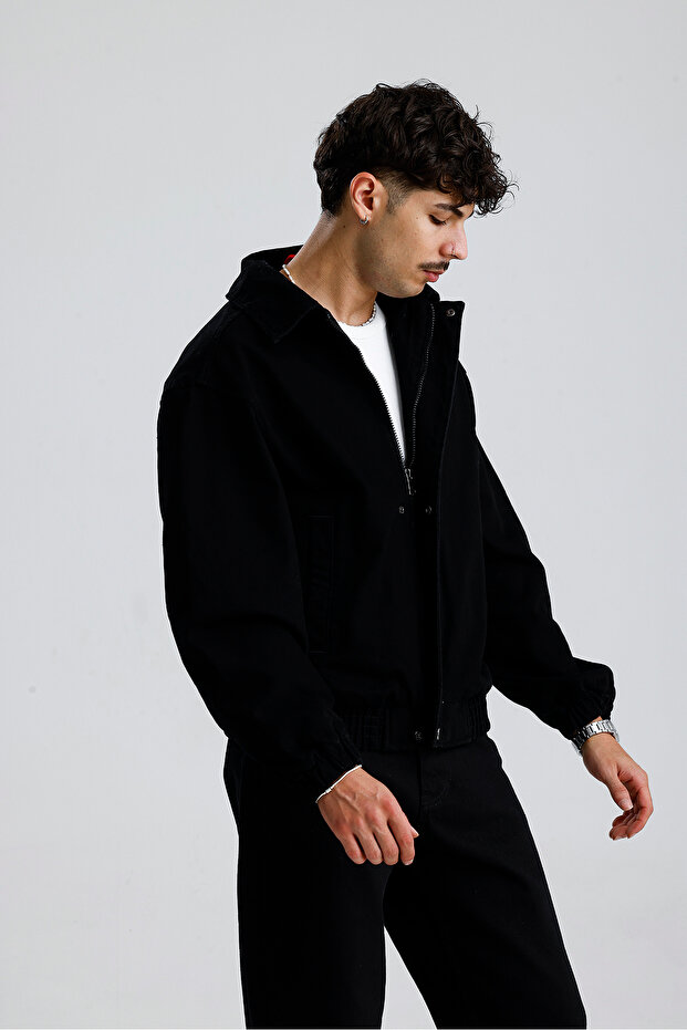 Basic Oversize Kot Ceket - 5