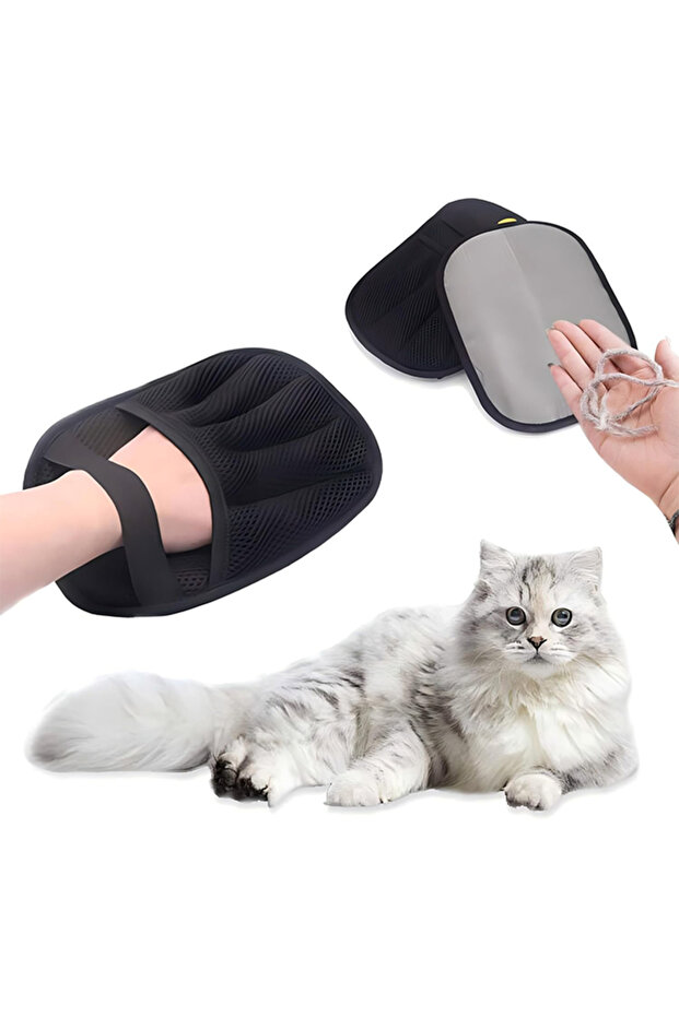 2-Pack Electrostatic Pet Hair Removal Gloves