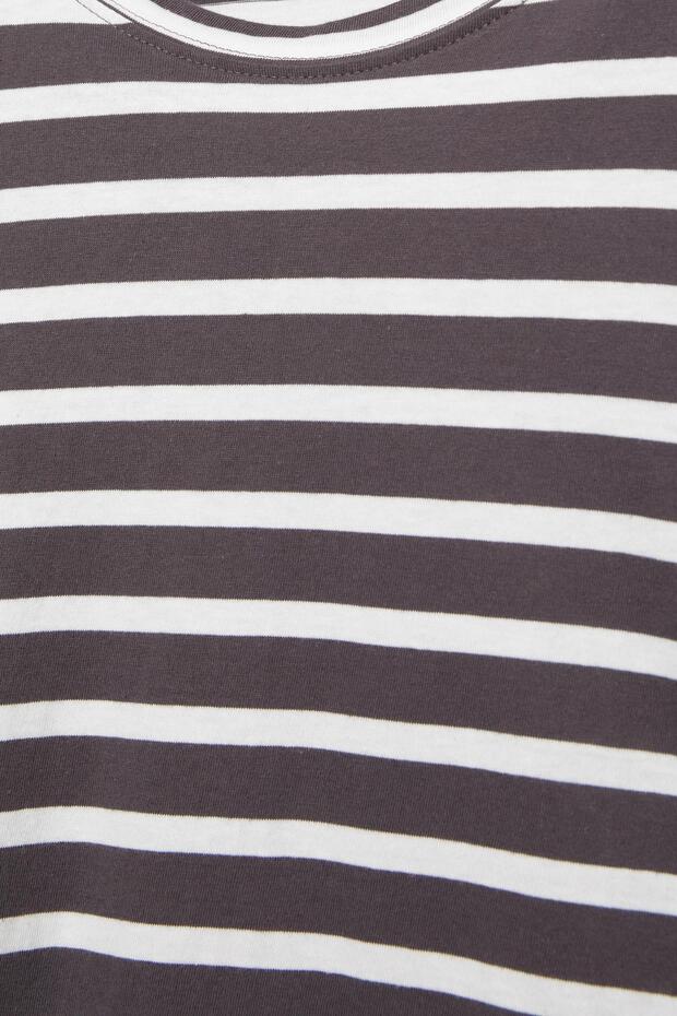 Boxy uzun kollu tişört - 6