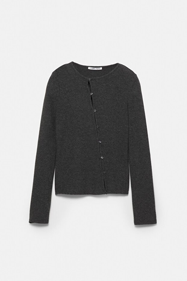 Soft touch düğmeli tişört - 5