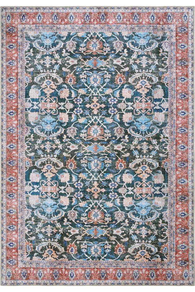 Private Dark Blue Antique Vintage Carpet Ethnic Authentic Chenille Carpet Living Room Carpet (Xxx)