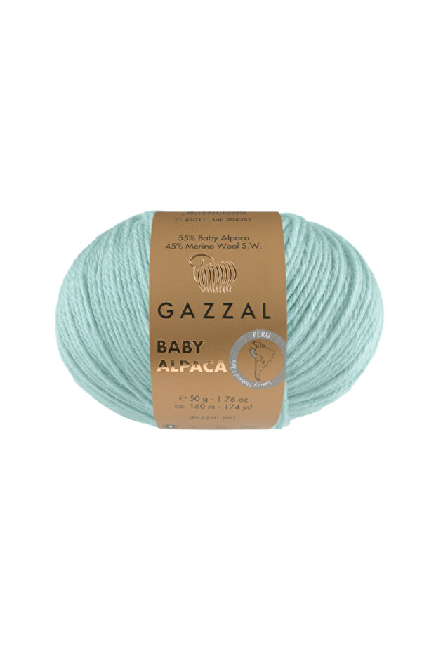 Baby Alpaca %55 Alpaca %45 Superwash Wool 50 Gr 160m Knitting Yarn-46022