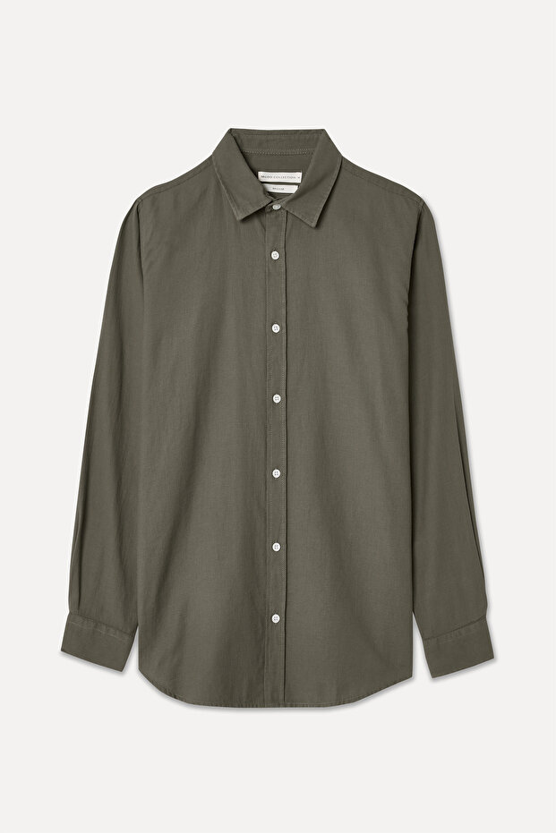 REGULAR FIT UZUN KOLLU GÖMLEK - 1