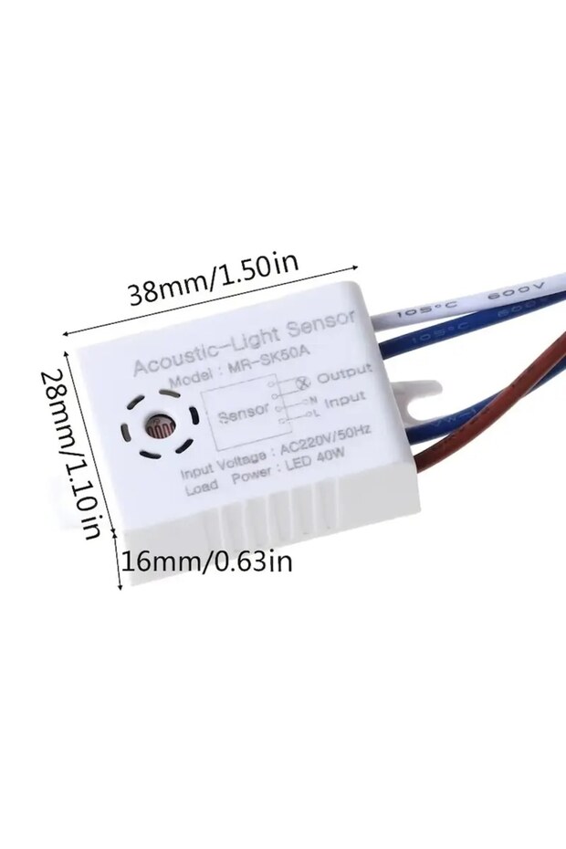 Voice-activated smart light switch with sound sensor - 2