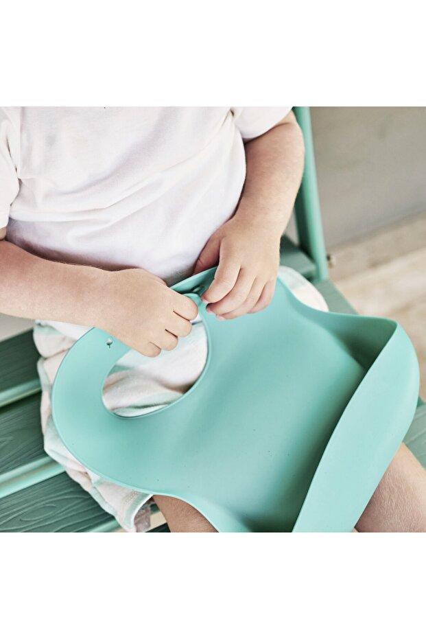 Silikon BASICS Önlük - Misty Lilac - 7