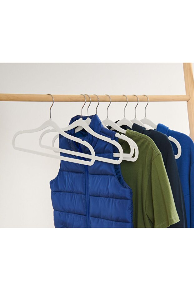 Elbise Askısı, İnce, 8 Adet - 1