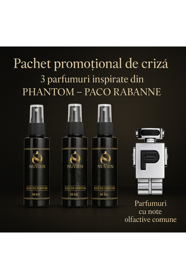 Set of 3 Perfumes 50ml – Inspired by Phantom P.R. - 1