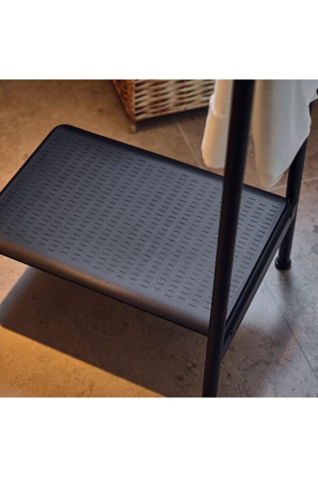 BÄSINGEN كرسي متدرج مع درابزين، أنثراسيت - 5