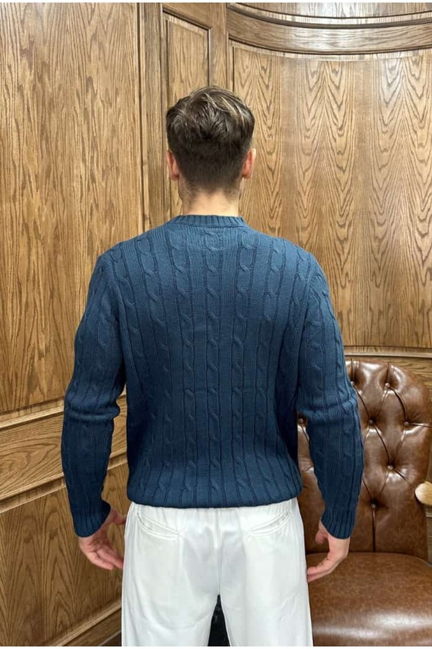 Saç Örgü Kazak - 5