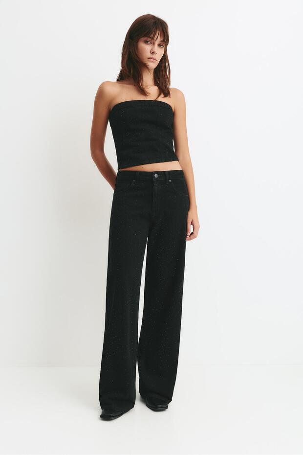 Orta bel slim fit jean - 1