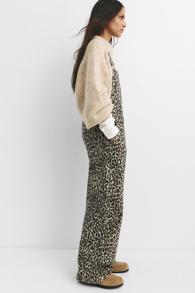 Leopar desenli carpenter tulum - 3